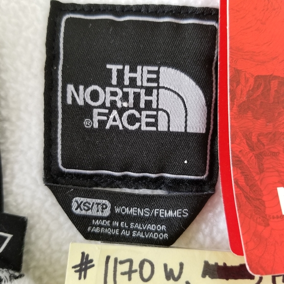 The North Face Iconic Polartec fleece Denali Jacket White XS - Picture 2 of 16